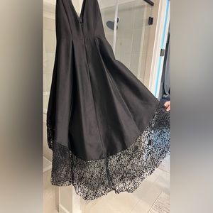 Betsy Adams black formal dress